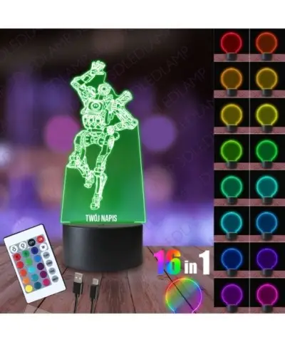 Lampka Nocna 3D LED LAMP APEX Pathfinder