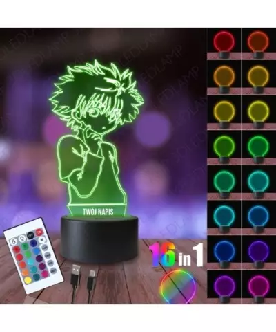 Lampka Nocna 3D LED LAMP Hunter x Hunter