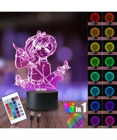 Lampka Nocna 3D LED LAMP Demon Slayer Kanao Tsuyuri