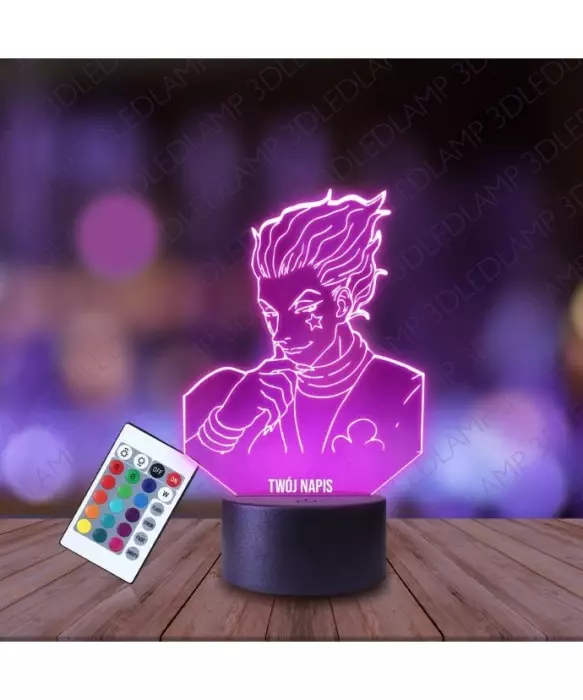 Lampka Nocna 3D LED LAMP Hunter x Hunter Hisoka