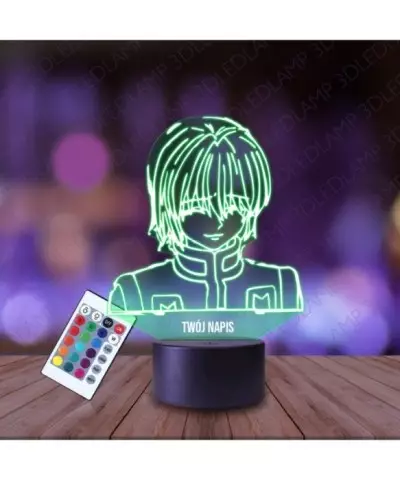 Lampka Nocna 3D LED LAMP Hunter x Hunter Kurapika