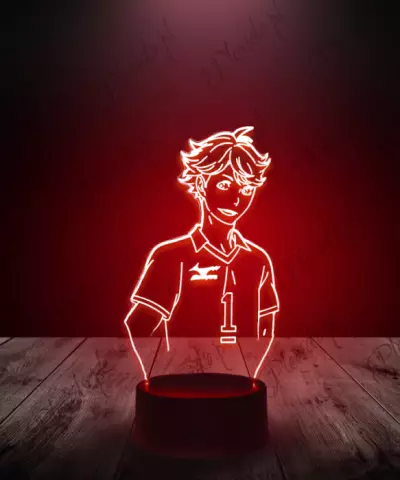 Lampka LED 3D Plexido Haikyuu Hinata Shoyo - 2