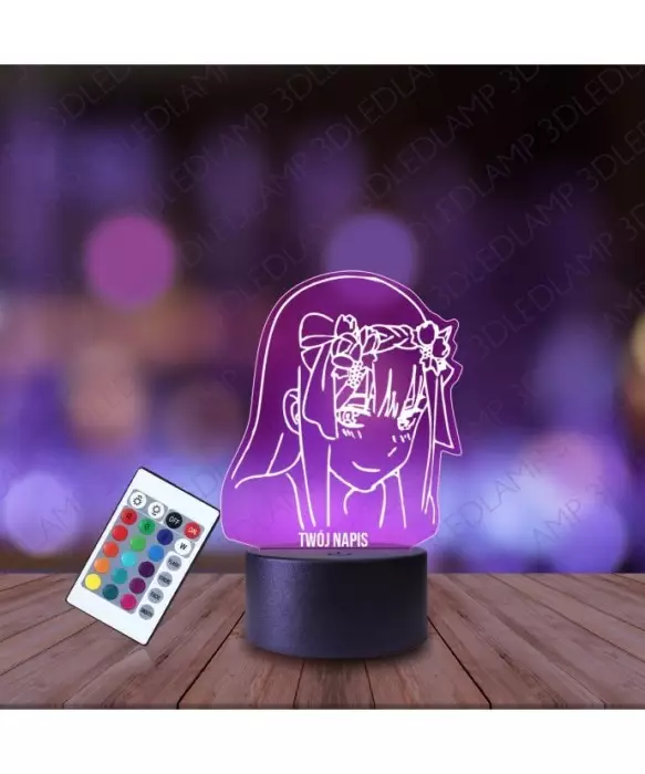 Lampka Nocna 3D LED LAMP Zero Two