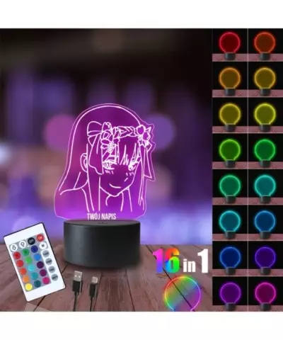 Lampka Nocna 3D LED LAMP Zero Two