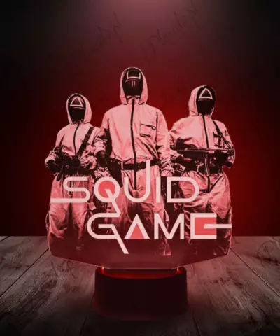 Lampka LED 3D Plexido Squid Game - 1