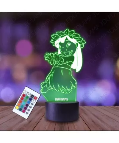 Lampka Nocna 3D LED LAMP Lilo