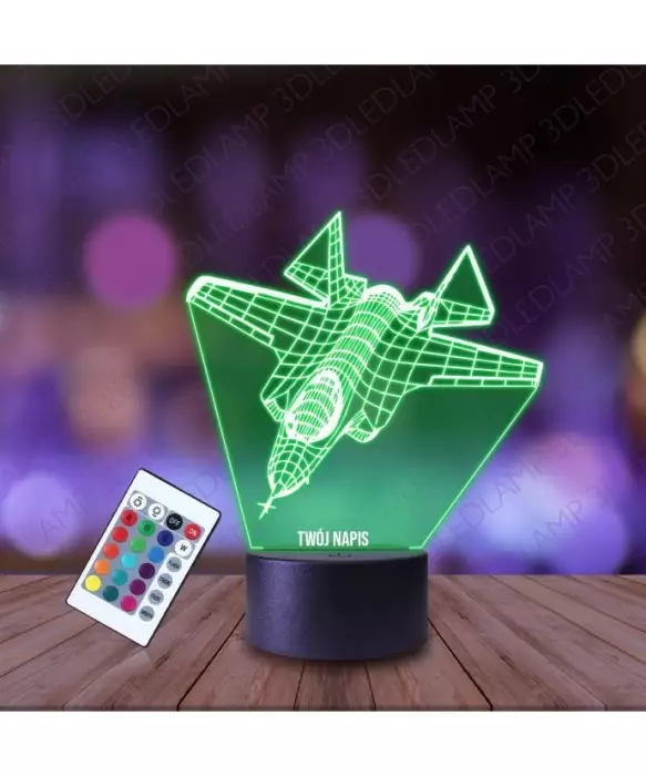 Lampka Nocna 3D LED LAMP Myśliwiec