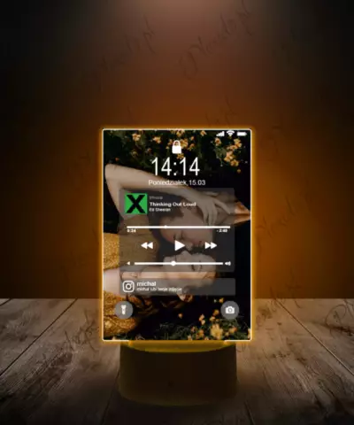 Ramka Zrzut Ekranu Twoja Piosenka i Powiadomienie Tryb Jasny - 2