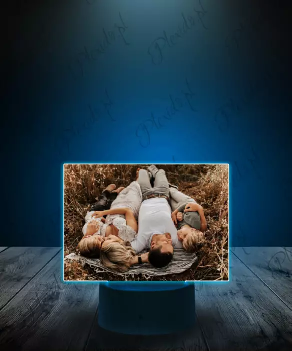 Ramka Miłosna z Twoim Zdjęciem na Szkle - 1