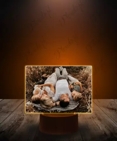 Ramka Miłosna z Twoim Zdjęciem na Szkle - 3