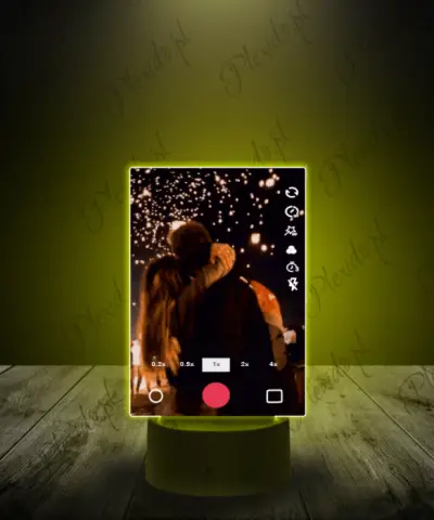 Ramka Miłosna Tiktok na Szkle - 2