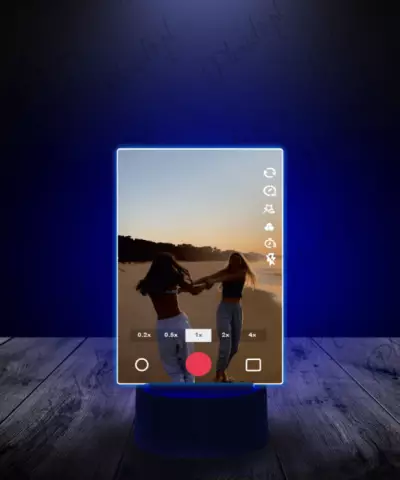 Ramka Tiktok z Przyjaciółką na Szkle - 1