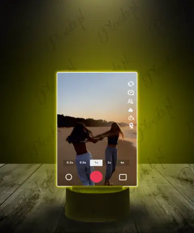 Ramka Tiktok z Przyjaciółką na Szkle - 3