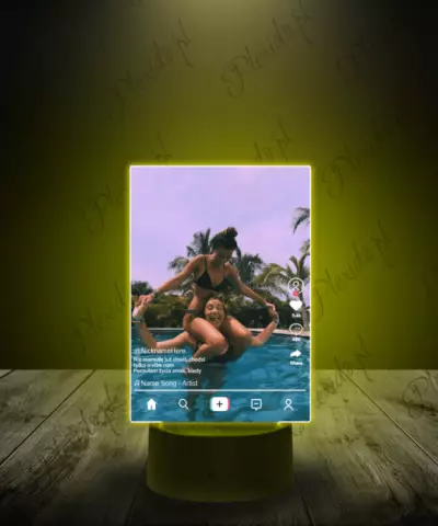 Ramka Tiktok na Szkle Twoje Nagranie - 2