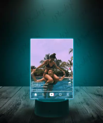 Ramka Tiktok na Szkle Twoje Nagranie - 3