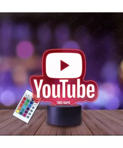 Lampka Nocna 3D LED LAMP YouTube