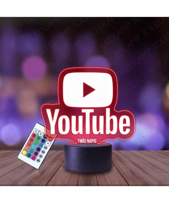 Lampka Nocna 3D LED LAMP YouTube