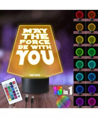 Lampka Nocna 3D LED LAMP Gwiezdne Wojny