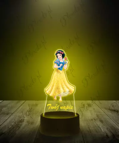 Lampka LED 3D Plexido z Nadrukiem Śnieżka - 1