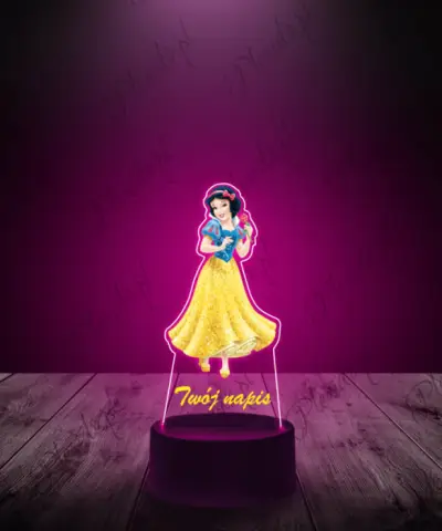 Lampka LED 3D Plexido z Nadrukiem Śnieżka - 2