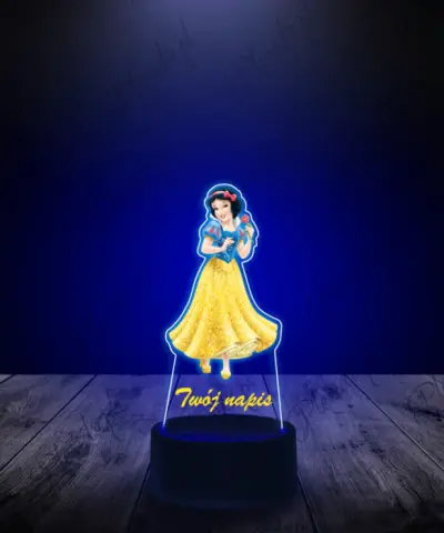 Lampka LED 3D Plexido z Nadrukiem Śnieżka - 3