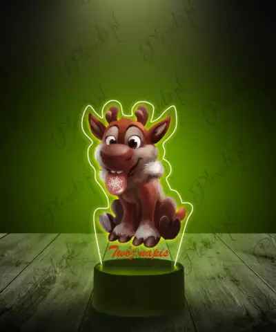 lampka_led_3d_plexido_z_nadrukiem_kraina_lodu_sven