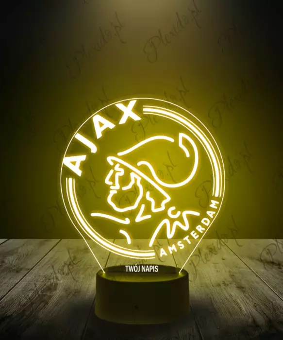 Lampka LED 3D Plexido Ajax Amsterdam - 1