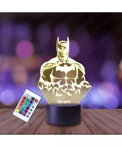 Lampka Nocna 3D LED LAMP Batman Postać