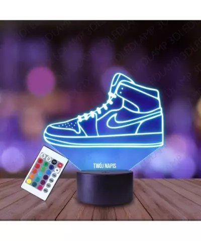 Lampka Nocna 3D LED LAMP But Air Jordan