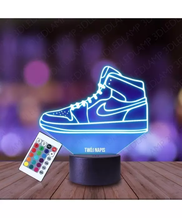 Lampka Nocna 3D LED LAMP But Air Jordan