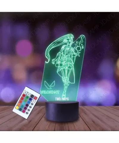 Lampka Nocna 3D LED LAMP Valorant Sage