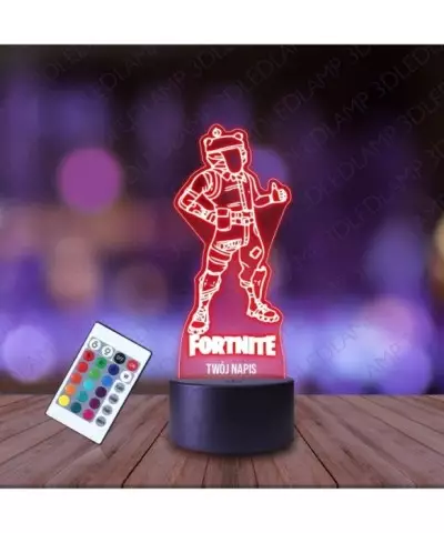 Lampka Nocna 3D LED LAMP Fortnite Burger