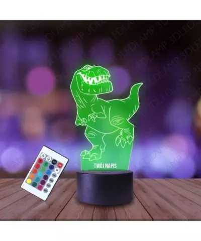 Lampka Nocna 3D LED LAMP T-Rex
