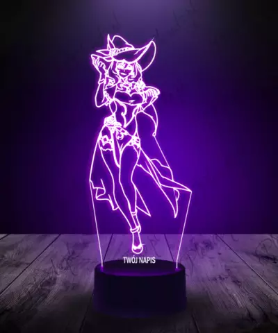 Lampka LED 3D Plexido Genshin Impact Lisa - 1