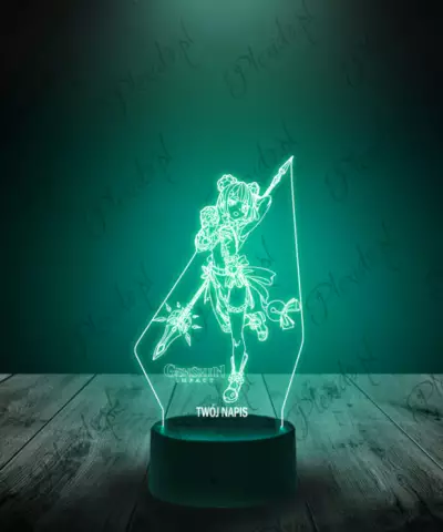 Lampka LED 3D Plexido Genshin Xiaoling - 1