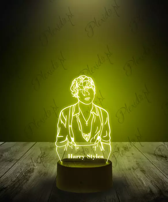 Lampka LED 3D Plexido Harry Styles Artysta - 1