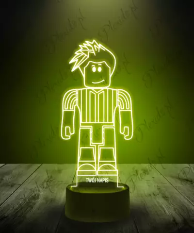 lampka_led_3d_plexido_roblox_chłopak