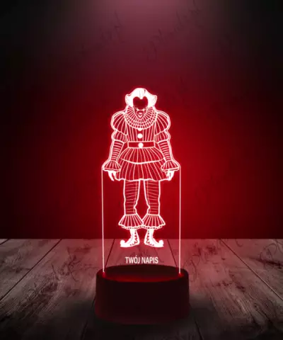 lampka_led_3d_plexido_pennywise_horror_to