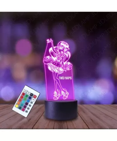 Lampka Nocna 3D LED LAMP Monster High Draculaura