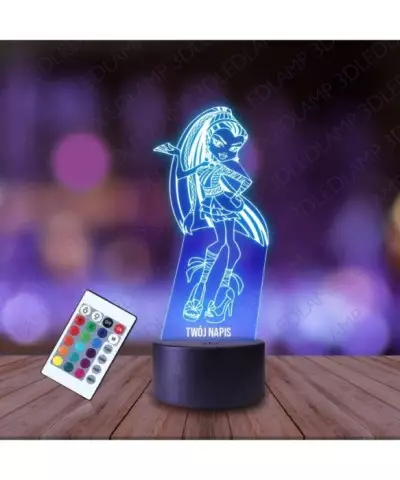 Lampka Nocna 3D LED LAMP Monster High Nefera de Nile