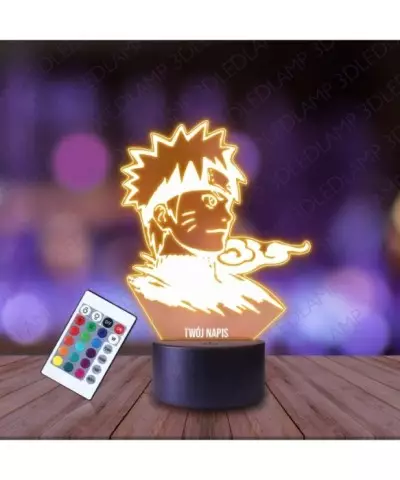 Lampka Nocna 3D LED LAMP Naruto Postać