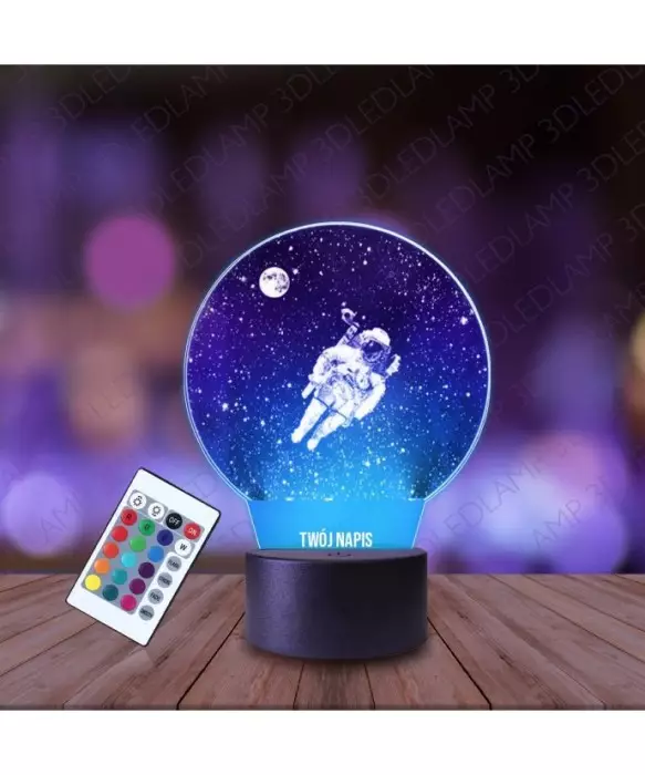 Lampka Nocna 3D LED LAMP Astronauta