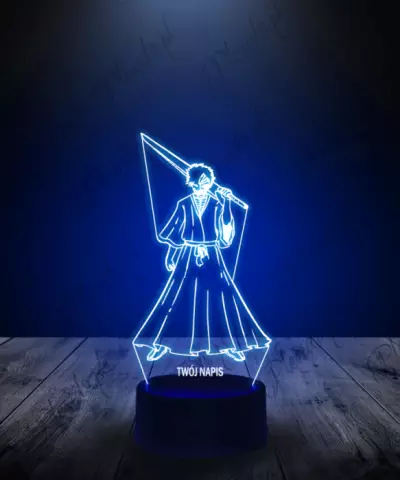Lampka LED 3D Plexido Bleach Ichigo Bankai - 3