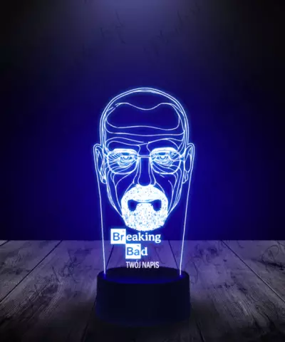 Lampka LED 3D Plexido Breaking Bad - 3