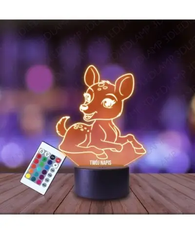 Lampka Nocna 3D LED LAMP Sarenka