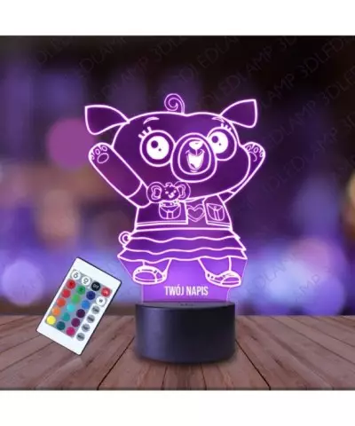 Lampka Nocna 3D LED LAMP Frytka i Kartofelcia