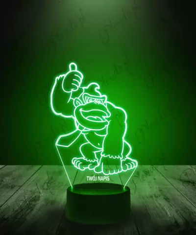 lampka_led_3d_plexido_donkey_kong