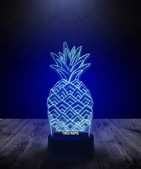 lampka_led_3d_plexido_ananas