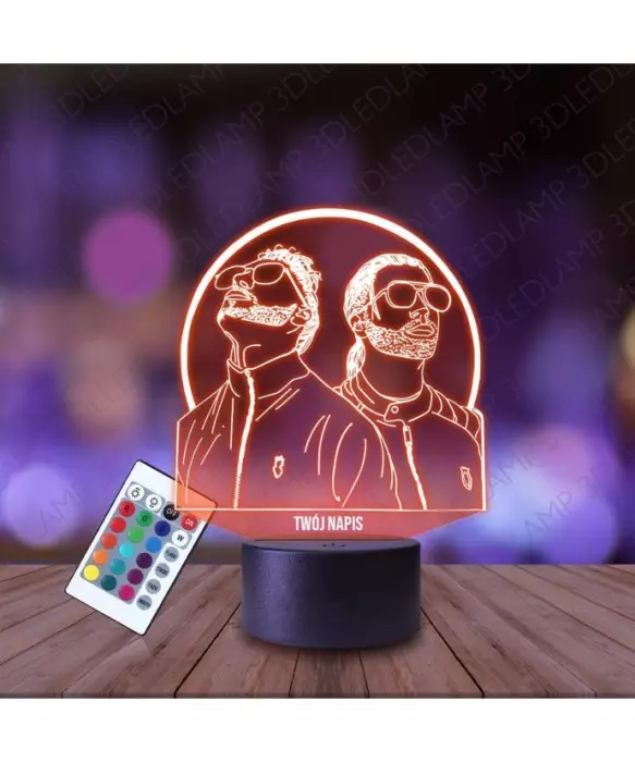 Lampka Nocna 3D LED LAMP PNL Rap