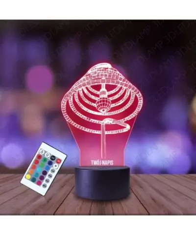 Lampka Nocna 3D LED LAMP Lampa Spirala